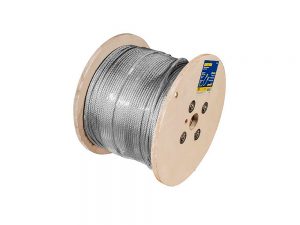 Cable acero PVC 7X7 1/4"X75m