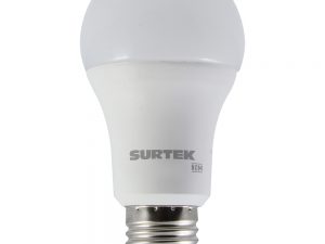 Foco LED 11W luz cálida bulbo A19 base E27 Surtek