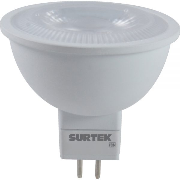 Foco LED MR16 4.5W luz de día base GU5.3 Surtek