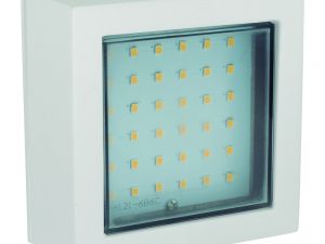 Luminario LED cubo para exterior Surtek