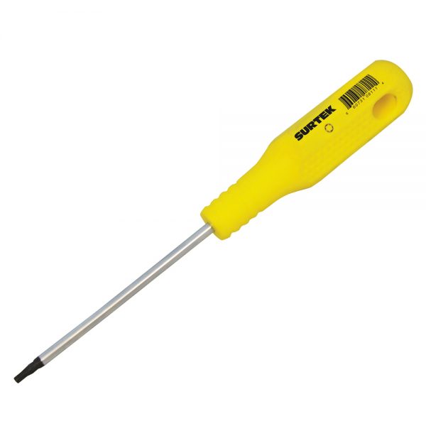 Destornillador amarillo barra redonda punta Torx® T15 Surtek