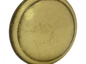 Botón o perilla clásico tipo 02 latón antiguo Lock