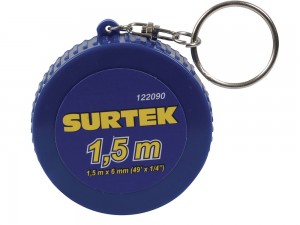 Llavero flexómetro 1.5m Surtek