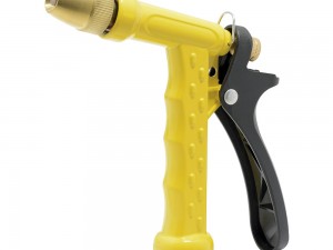Pistola riego automática boquilla regulable metálica Surtek