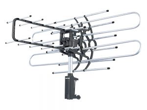 Antena para televisión giratoria 360° control remoto Surtek