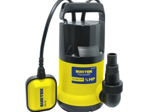 Bomba sumergible para agua limpia potencia de 3/4 HP Surtek