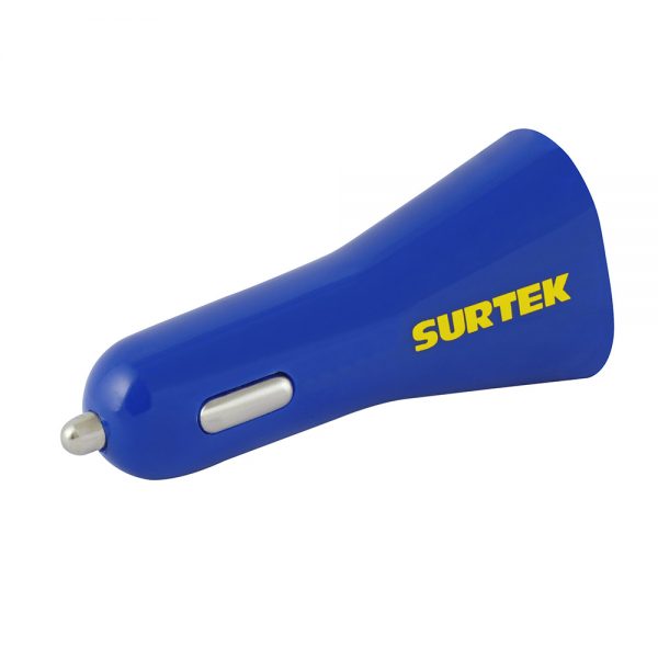 Cargador USB dual para carro Surtek