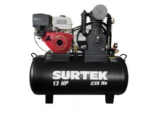 Compresor de aire a gaso 235L, 115PSI, 13HP, 3600 rpm Surtek