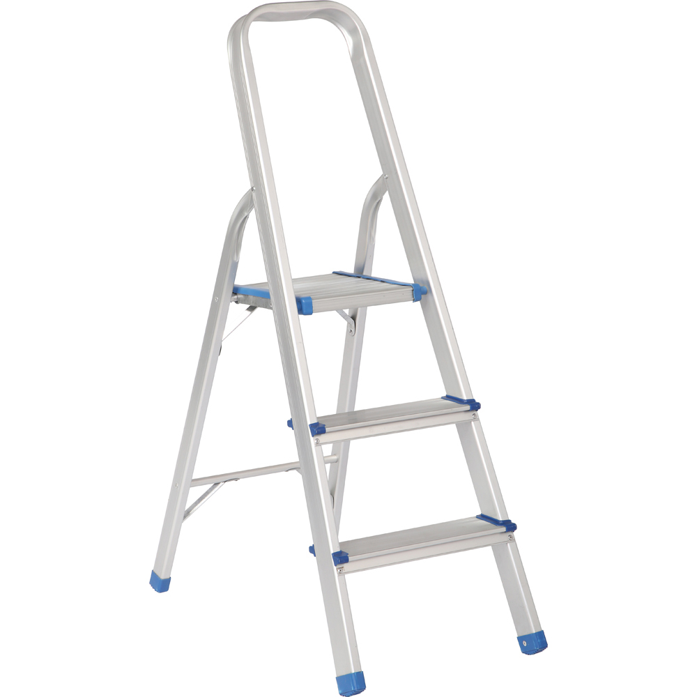 Escalera pequeña plegable para el hogar, escalera pequeña gruesa y  antideslizante de aleación de aluminio taburete de escalera de 2/3  escalones