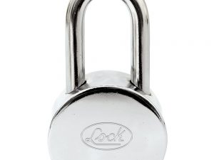 Candado de acero largo redondo llave estándar 65mm Lock