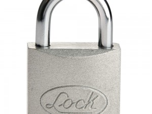 Candado acero corto llave estándar 38mm cromo satinado Lock