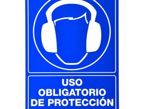 Señal "Protección auditiva" Surtek