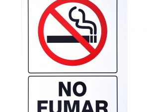 Señal "No fumar" Surtek