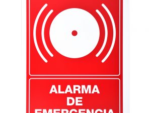 Señal "Alarma de emergencia" Surtek