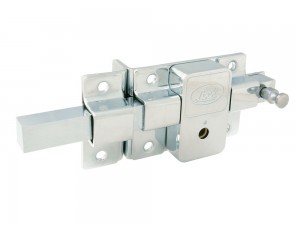 Cerradura derecha barra fija llave tetra cromo brillant Lock