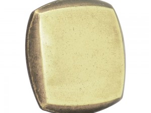 Botón o perilla moderno tipo 02 latón antiguo Lock