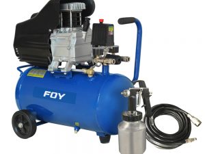 Compresor de aire de 25 litros 1,5 HP Foy